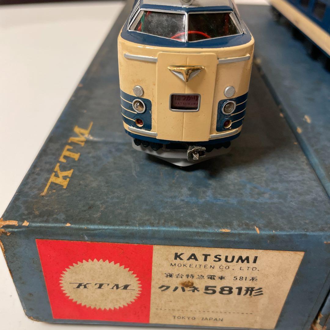 カツミ製　HO 鉄道模型　581系　3両