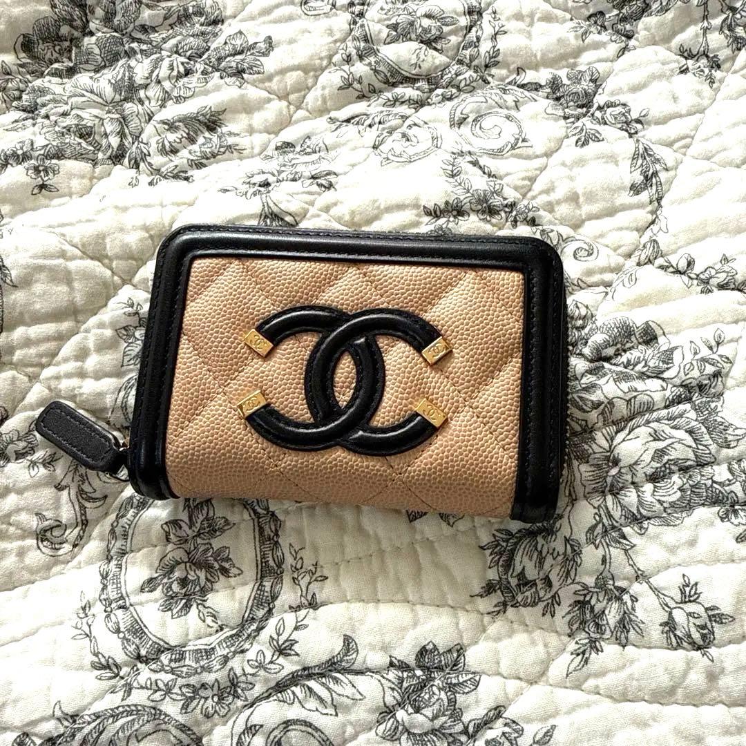美品★CHANEL ★ケース CCフィリグリー