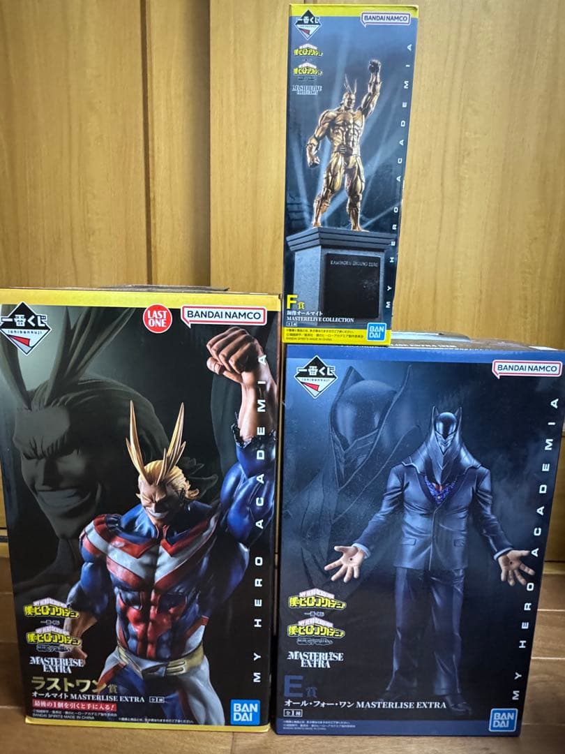 一番くじ　ヒロアカ オールマイト・オールフォーワン・銅像オールマイト