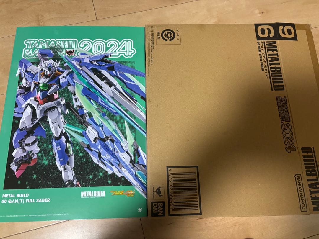 メタルビルド　ダブルオークアンタフルセイバー　L BUILD OPセット