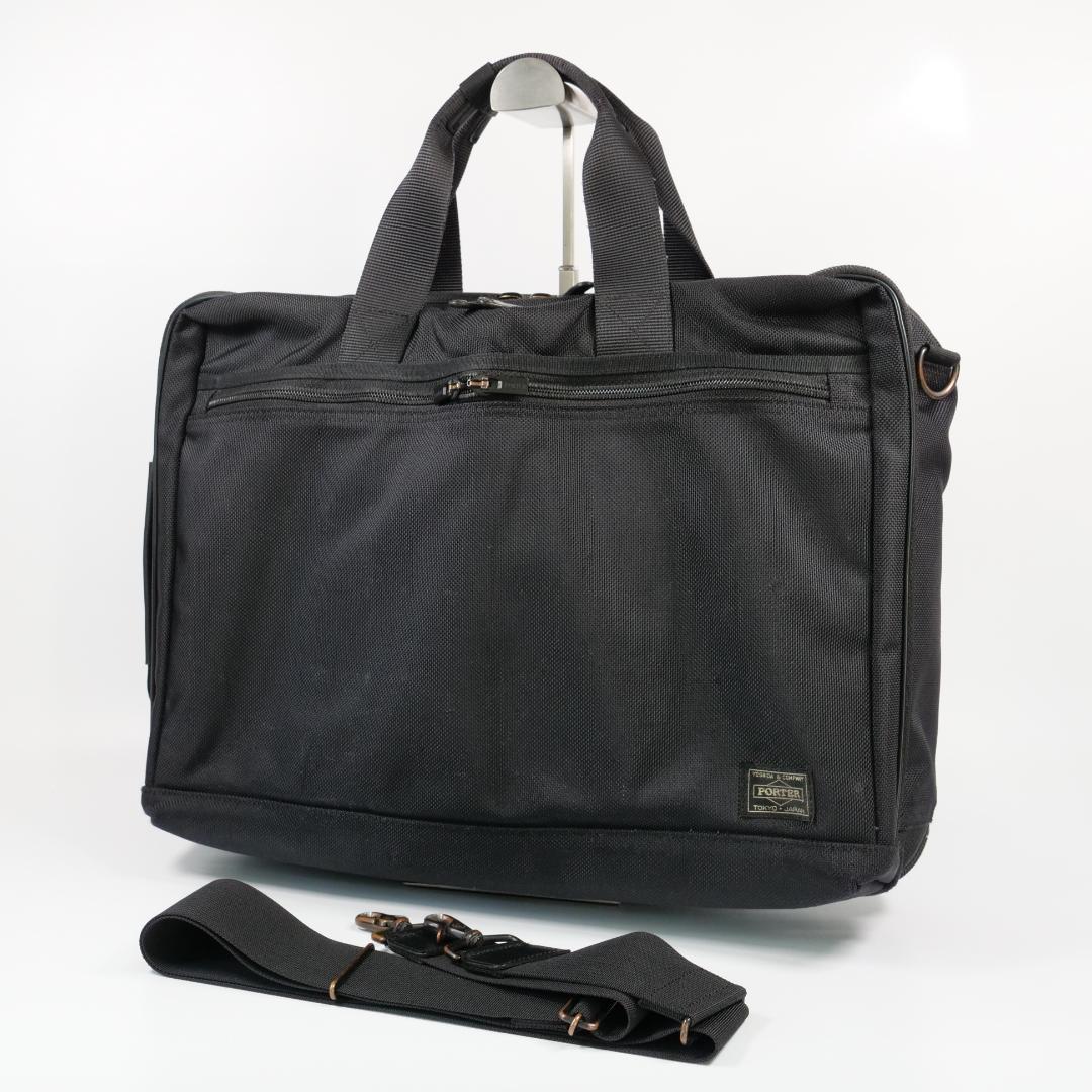 良品✨ポーター PORTER ステージ ビジネスバッグ リュック 3way 2層