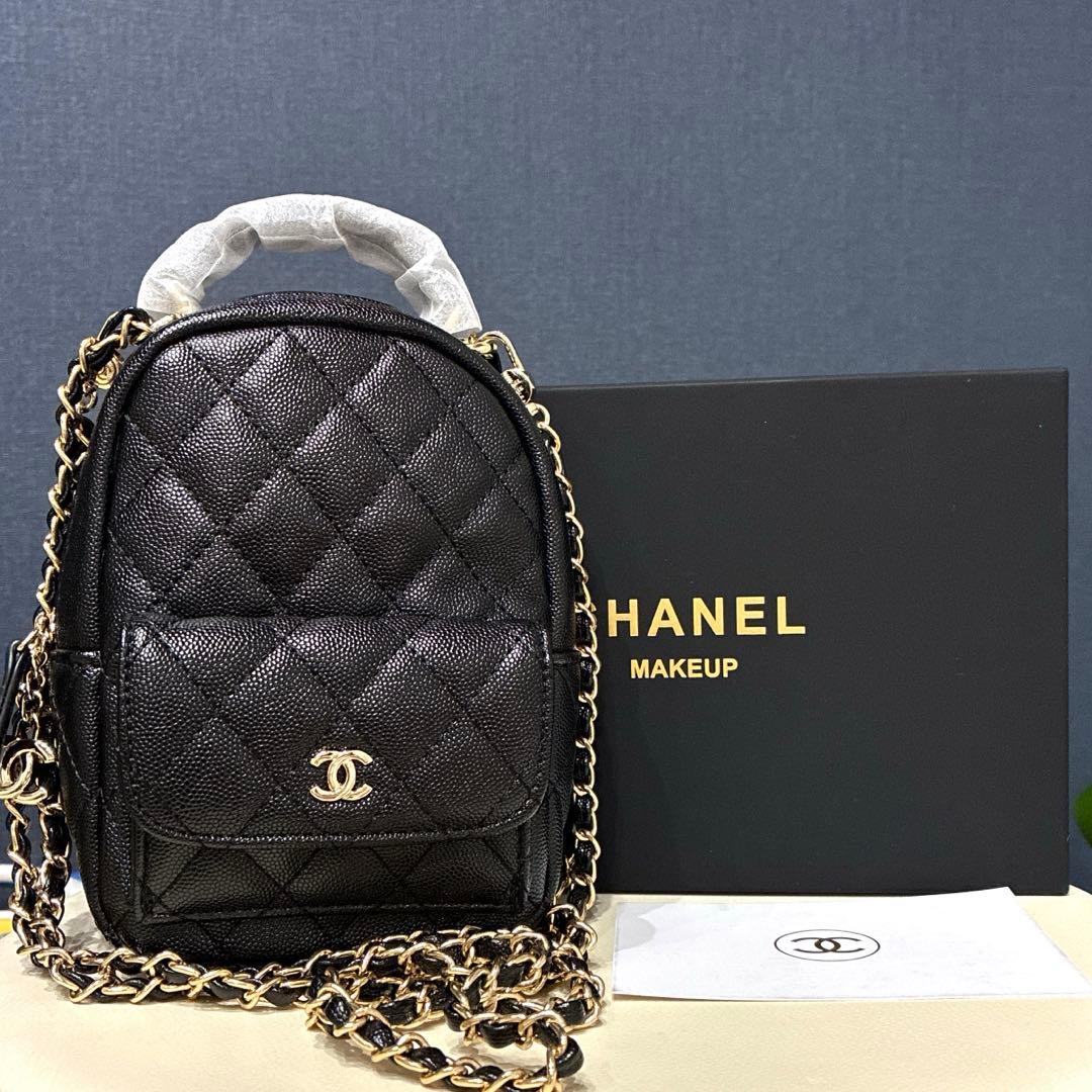 CHANEL MAKEUPミニリュック　ブラック　ノベルティ　新品