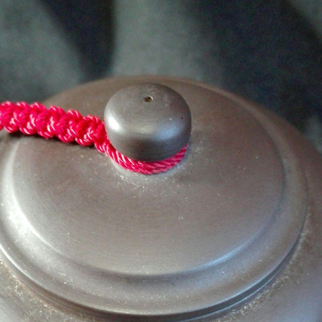 陶芸、急須。茶道。「中国宣興」の銘。中古。その⑤。