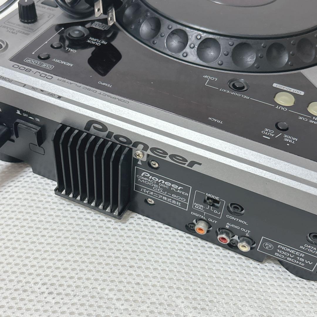2004年製　Pioneer CDJ-800 DJ機器　パイオニア