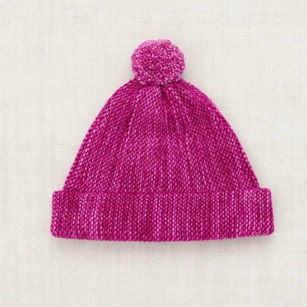 新品 2-4y Misha & Puff Garter Hat fuchsia