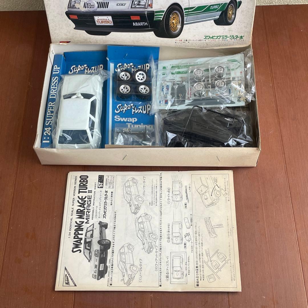 未組立 ニチモ NICHIMO 1/24 スワッピング ミラージュⅡ ターボ