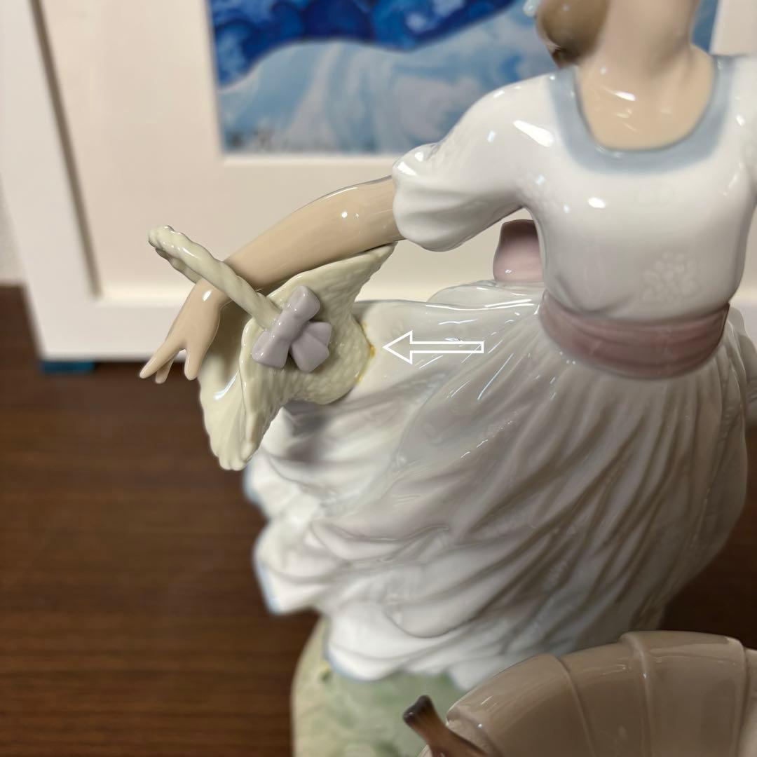 【美品】リヤドロ　春を告げる小鳥たち