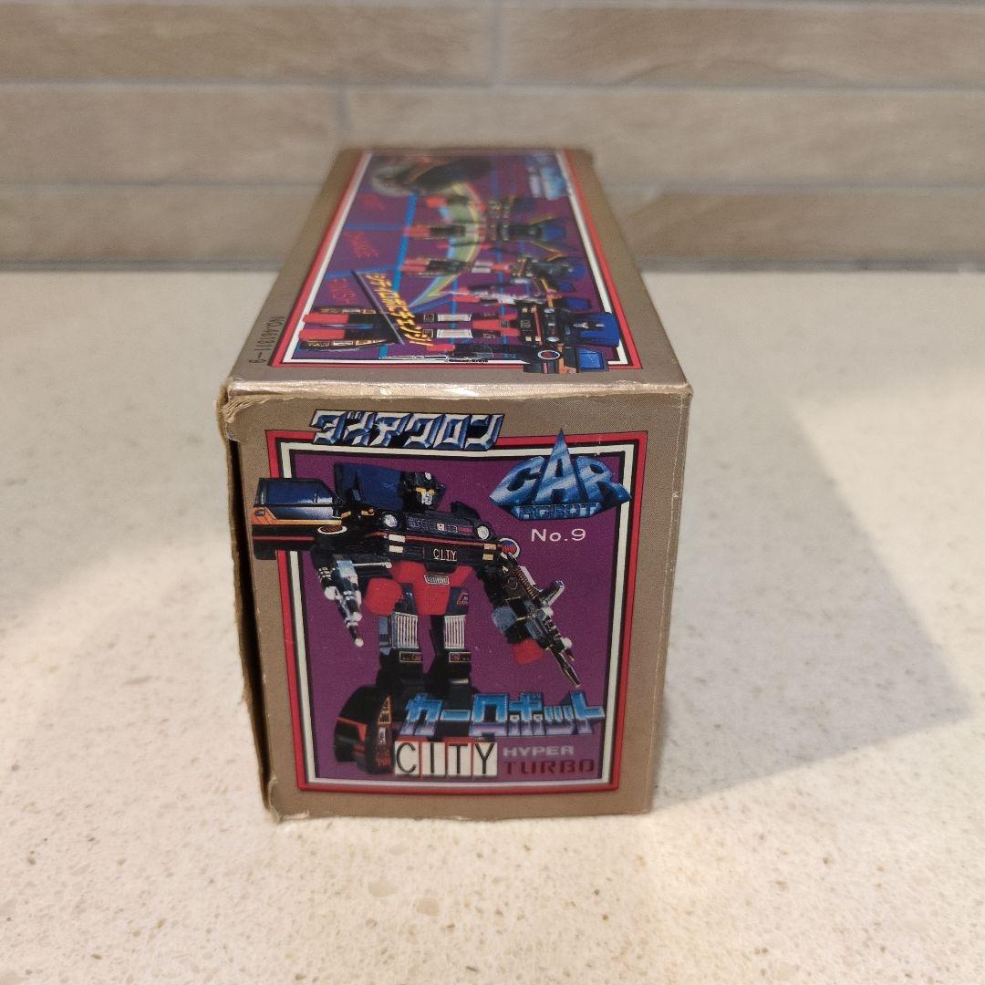 ダイアクロン　カーロボット　No.9 ホンダ・シティターボ