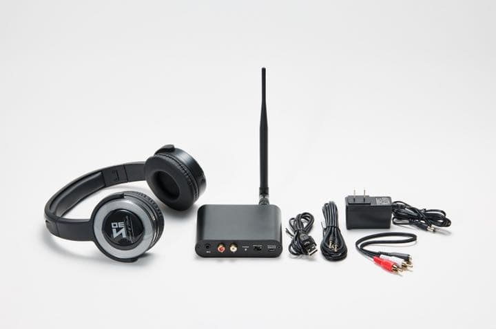 高音質サイレントディスコセット　HP20個×TR2台 ヨガ/シネマ/パーティーに