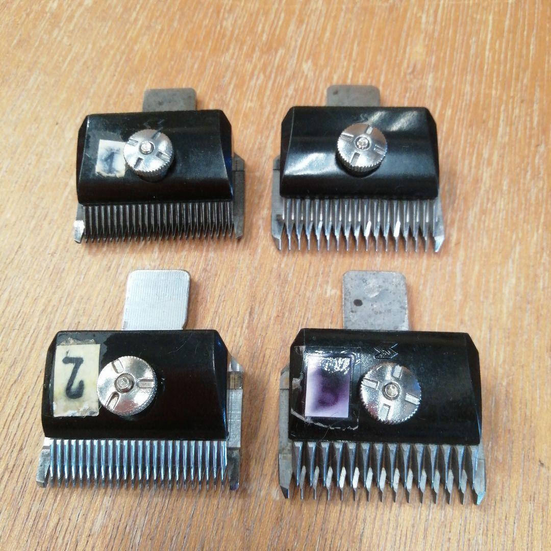 【ジャンク】バリカン用刃 8個セット＋欠けてるバリカン1個