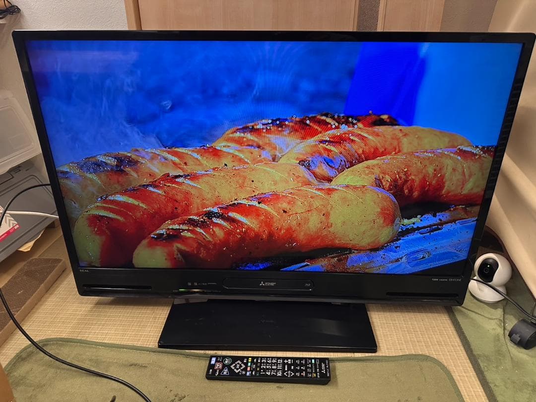 三菱 40型 テレビ Blu-ray HDD内蔵 LCD-A40BHR7 美品！