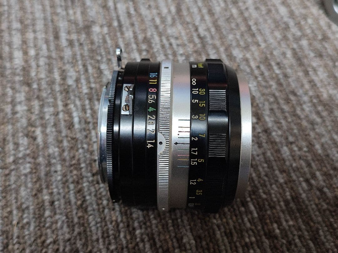 Nikon F アイレベル NIKKOR-S Auto 50mm f1.4