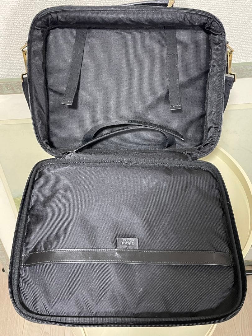 グッチ GUCCI 2wayビジネスバッグ ggキャンバス黒 0190423