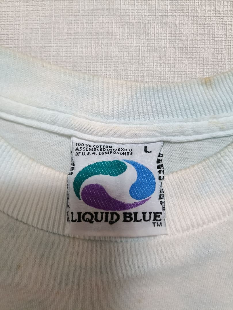 訳あり　スターウォーズ 　リキッドブルー 半袖Tシャツ タイダイ柄