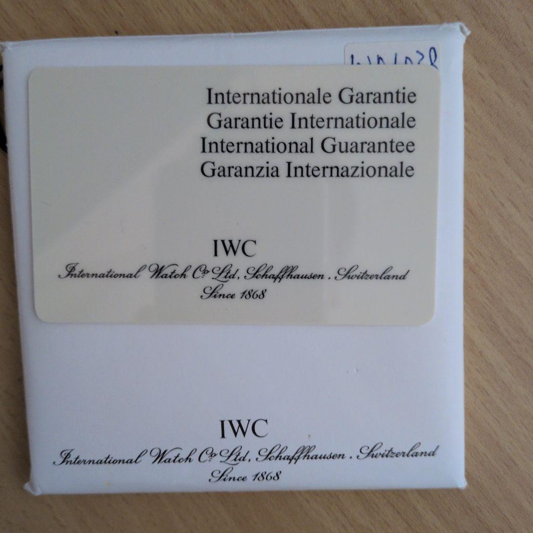 IWC 自動巻き クロノグラフ 腕時計