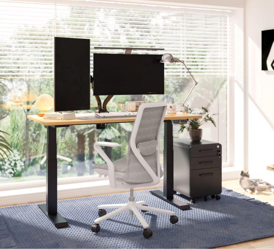 【ジャンク】FlexiSpot E7 ブラック　スタンディングデスク