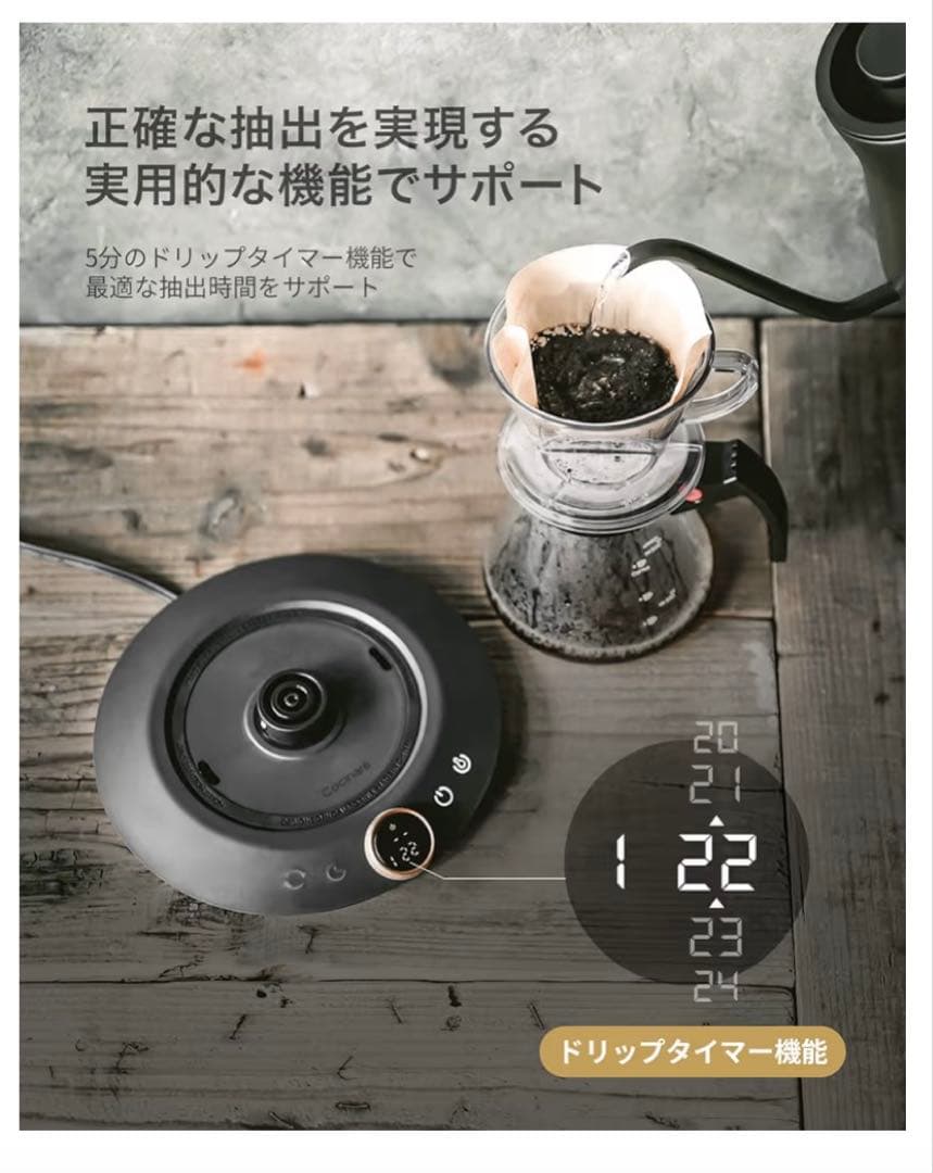 ✨新品未開封✨ EPEIOS（エペイオス）電気ケトル EPCP001