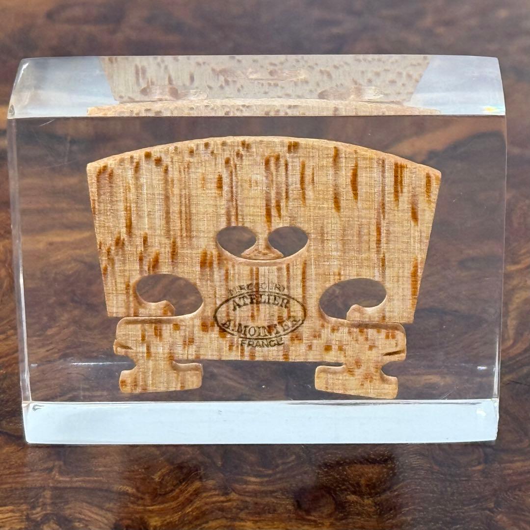 【希少】ATELIER A.MOINIER 駒入りペーパーウェイト フランス製①