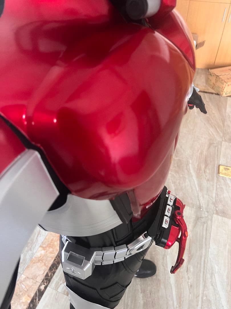 【中古】仮面ライダーカブト（ファイズ） コスプレ衣装 フルセット完成品