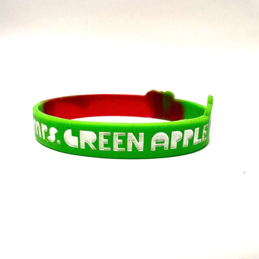 Mrs. GREEN APPLE ラバーバンド 赤色のグリッター
