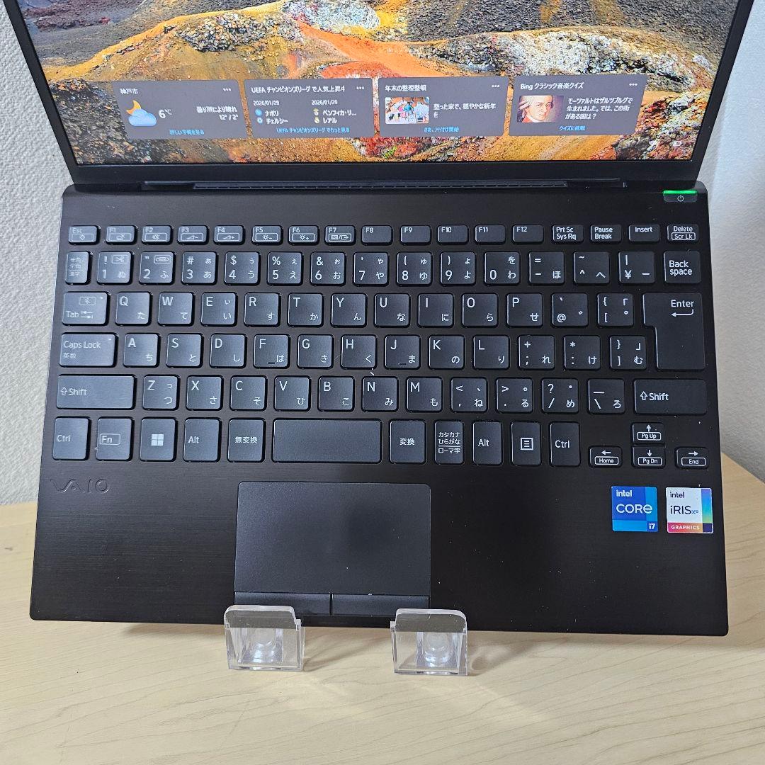 Vaio Pro PJ／Core i7 11世代／16GB／2021年
