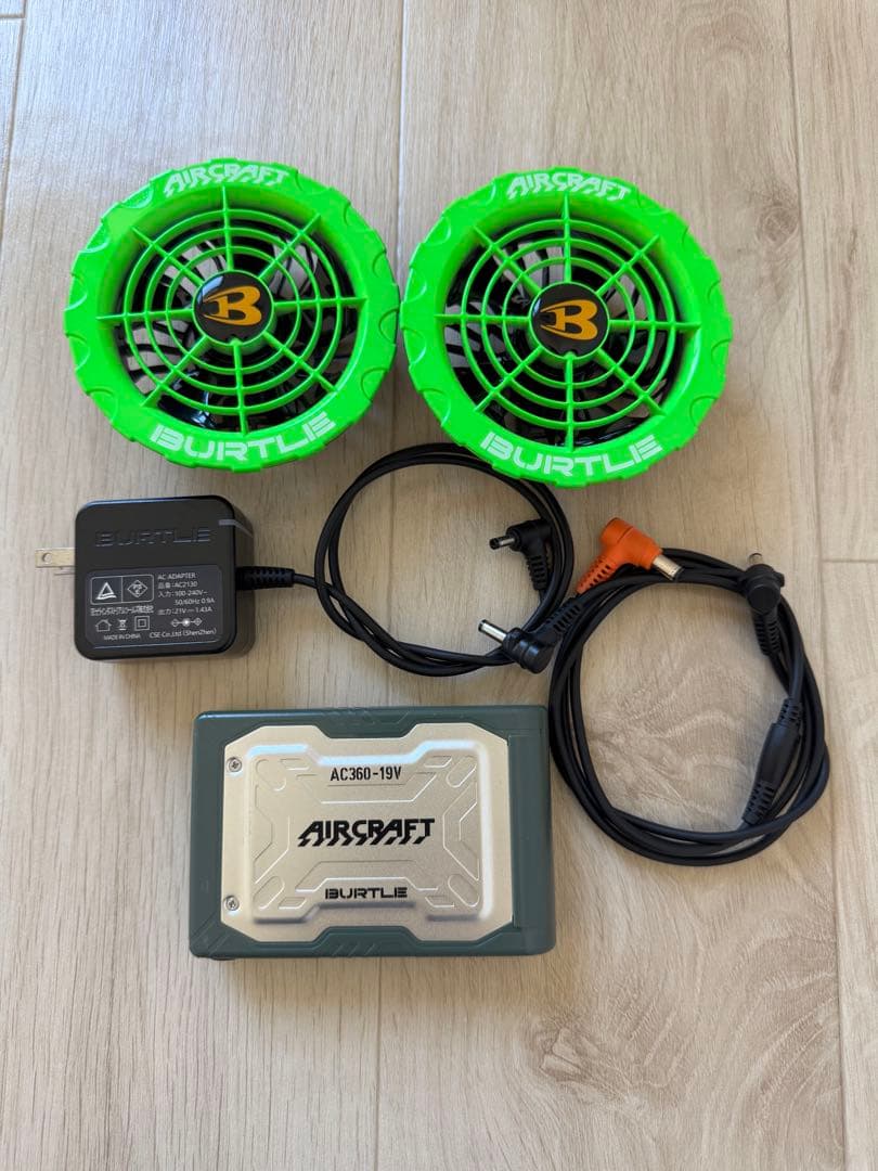 Burtle Aircraft 冷却ファン 2個セット