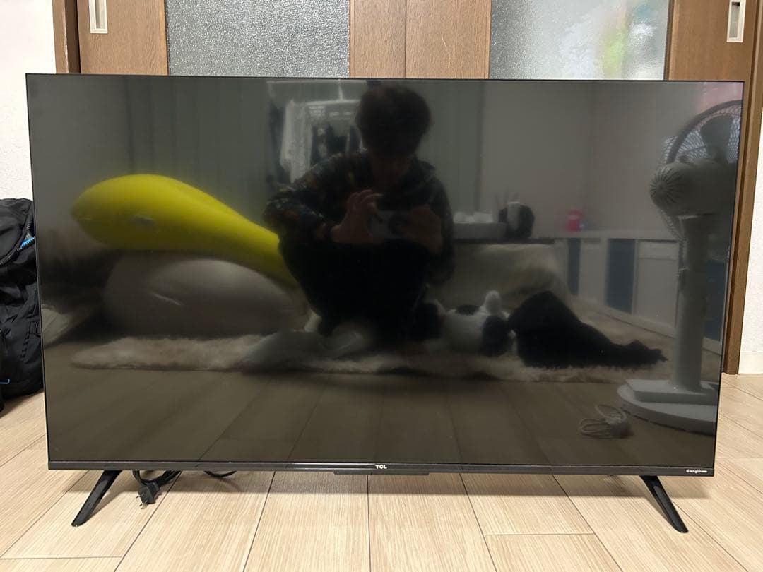 TCL 43V型4K対応液晶 チューナーレススマートテレビ43P63E