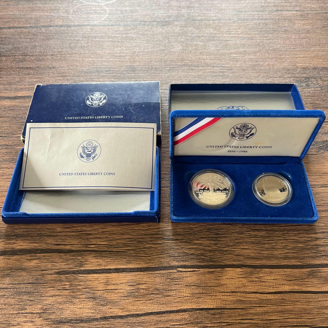 アメリカ合衆国リバティ2枚セット