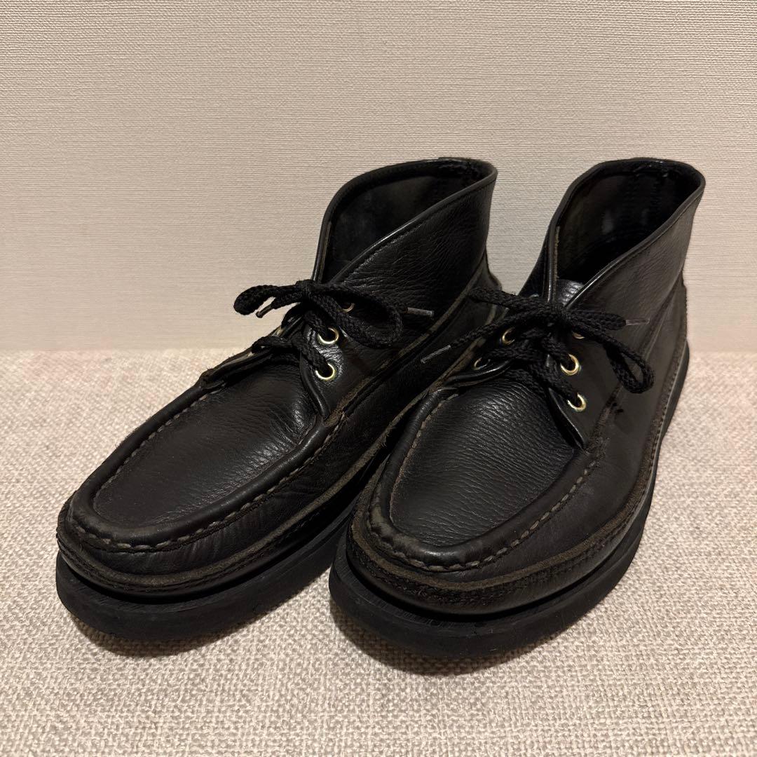 ラッセルモカシン　russel moccasinスポーティングレイチャッカ　黒