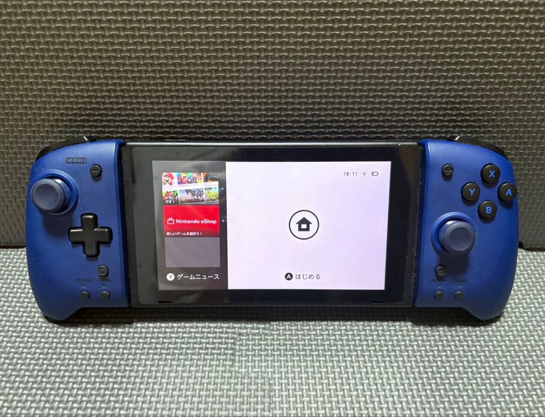 Nintendo Switch 本体 青グリップコントローラー