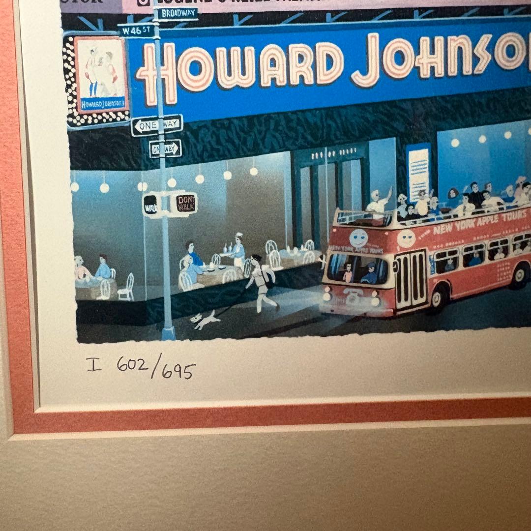 ALEXANDER CHEN タイムズスクエア シルクスクリーン