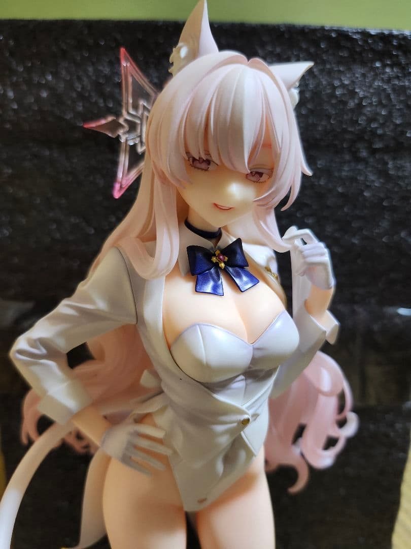 ガレージキット ブルアカ清澄アキラお久しぶりver.（針魚工房）塗装済み完成品