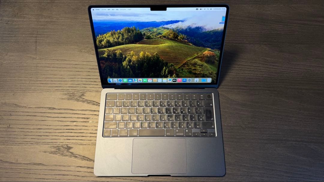 M2 MacBook Air 2022 ミッドナイト 13.6インチ