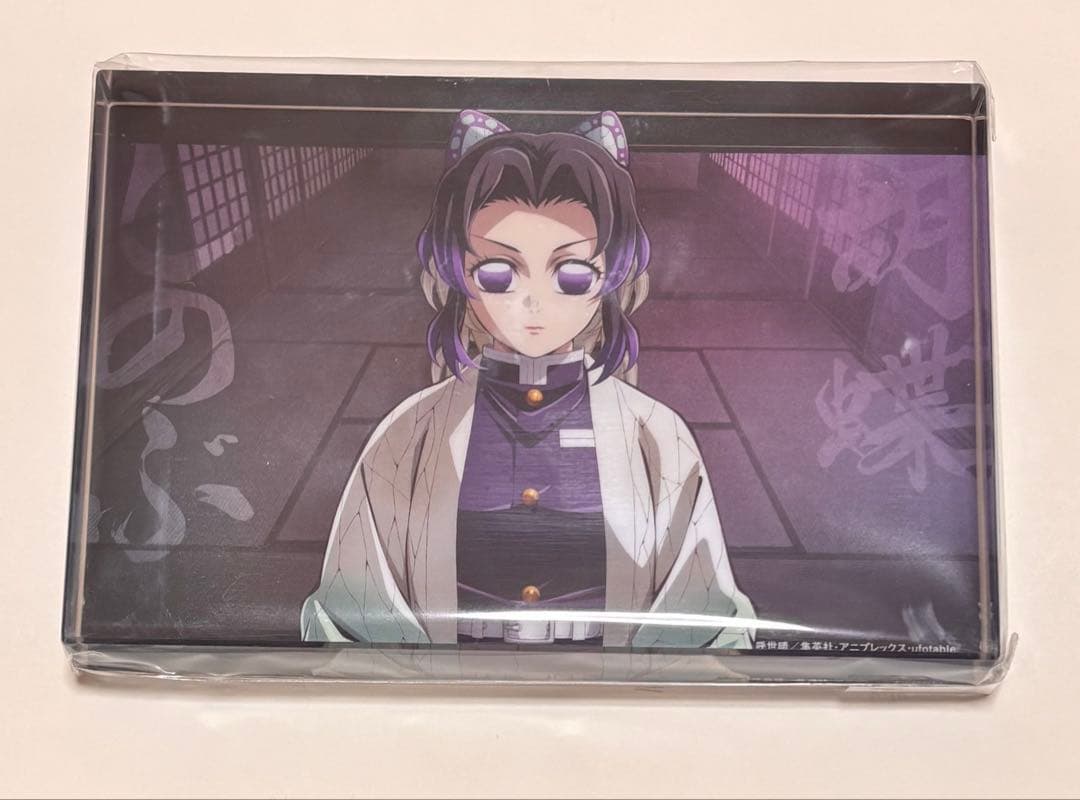 鬼滅の刃　柱稽古編KVアナザーカット二層アクリルブロック　胡蝶しのぶ