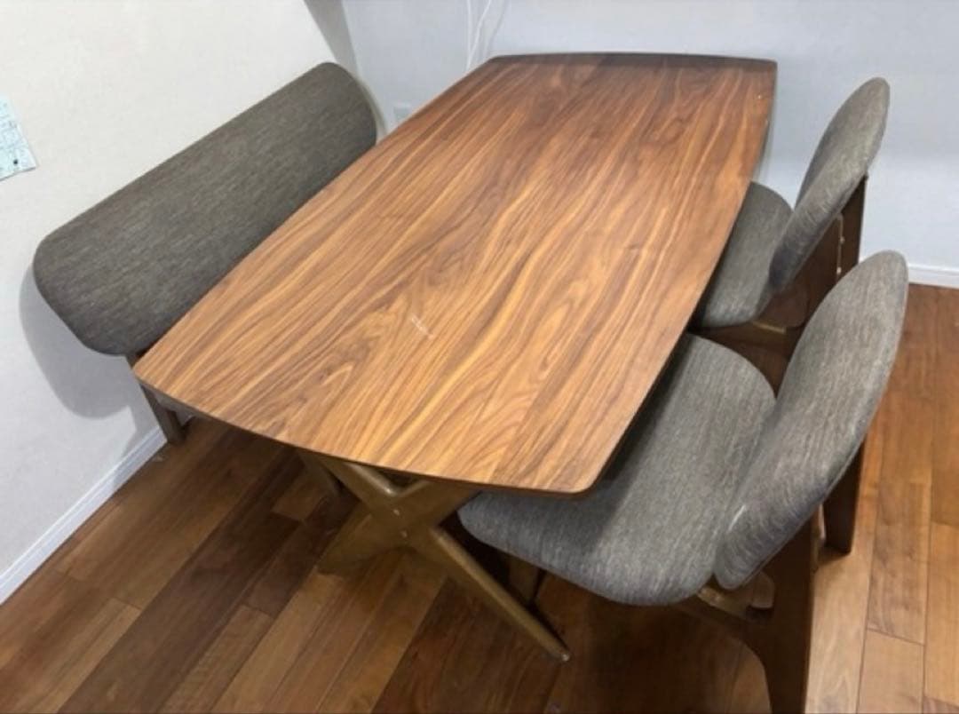 手渡し限定　ニトリ　リラックスワイド　ダイニングテーブルセット