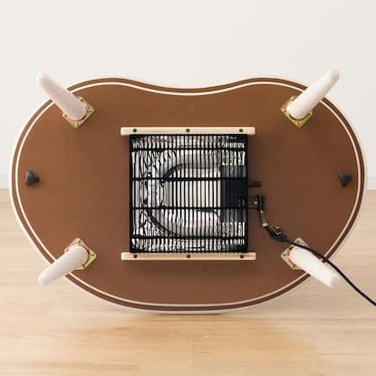 ニトリ　豆型リビングこたつ(GC22 9060 WW)　ホワイト