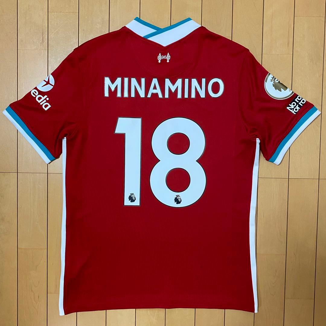 【正規品】リバプール 21/22 南野拓実 ホーム レプリカ インポートM