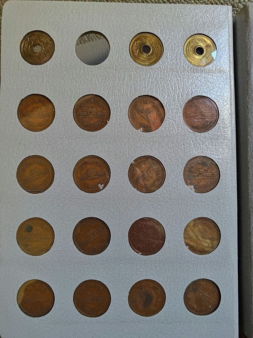 【レア】日本 旧貨幣セット、現行年号別アルバム