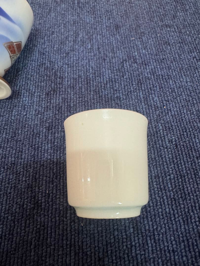 1728 まとめ売り　香蘭社　深川製磁　九谷焼　柿右衞門　湯呑　猪口　4客