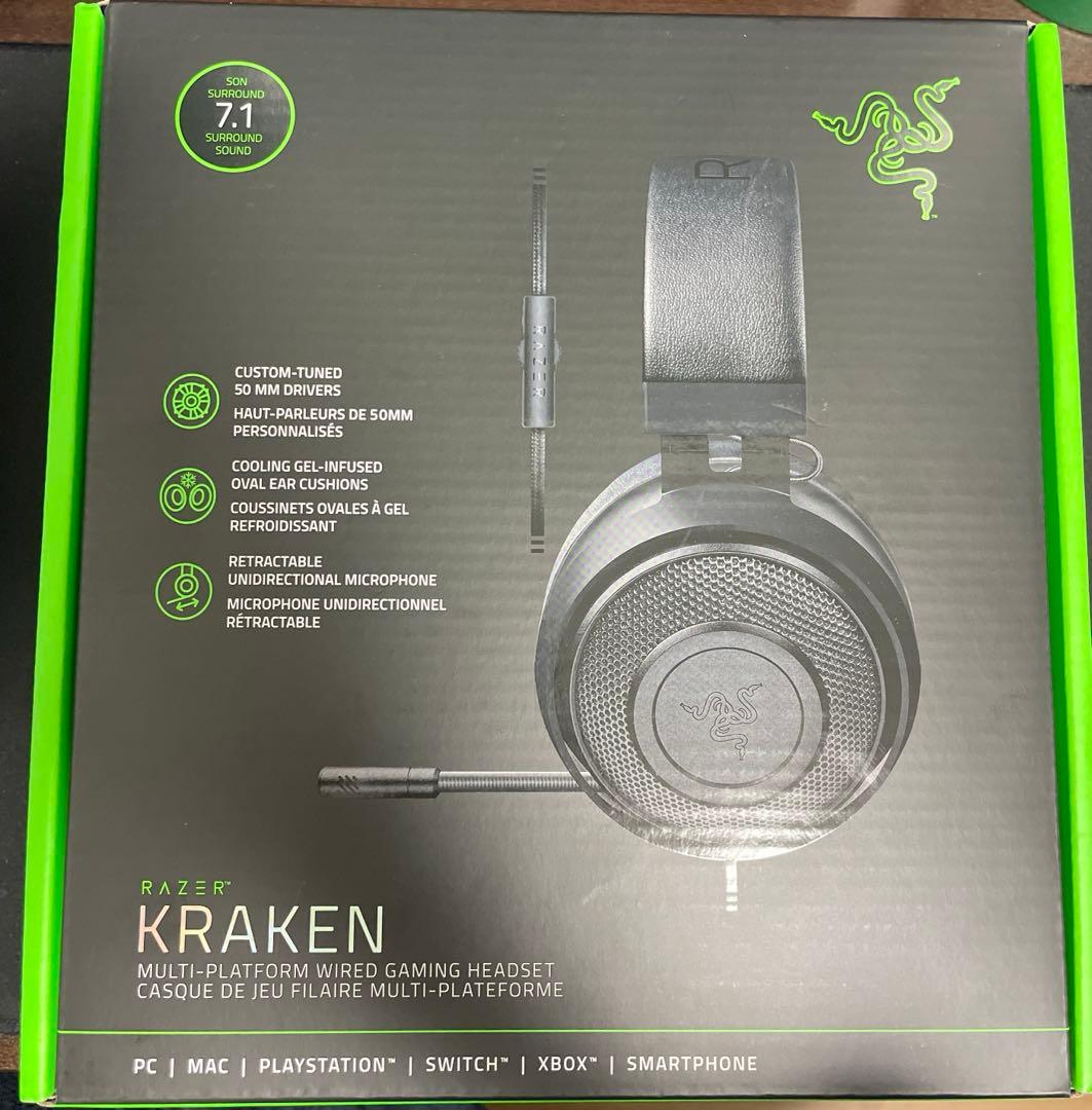 ヘッドホン RAZER KRAKEN BLACK