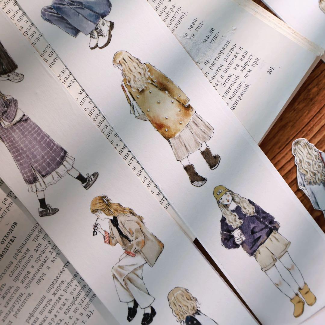 壹洱原创《暖洋洋》海外マスキングテープ　マステ 【2359】