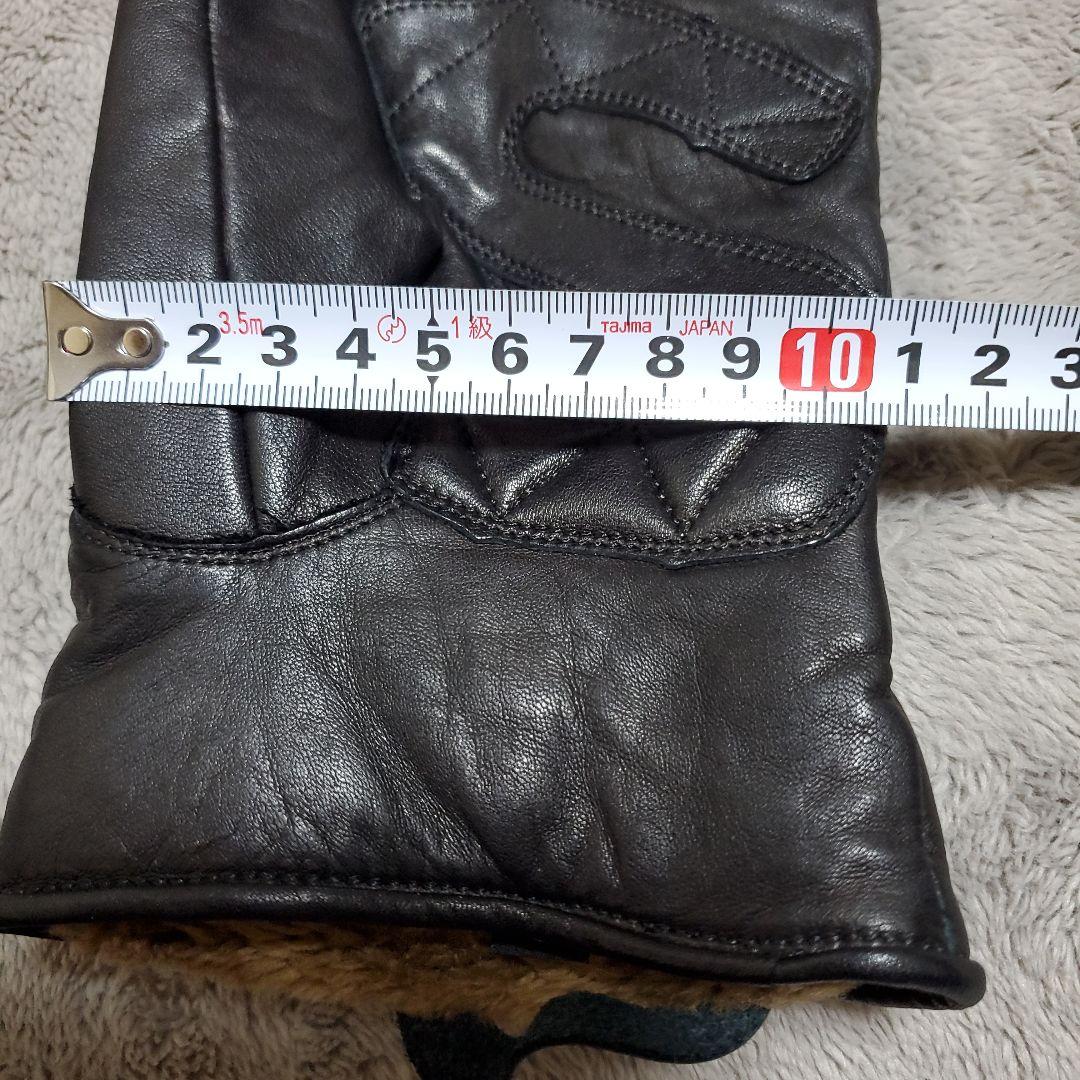 【美品土日最終超特価】Schott ワンスター レザーグローブ 革手袋 Lサイズ