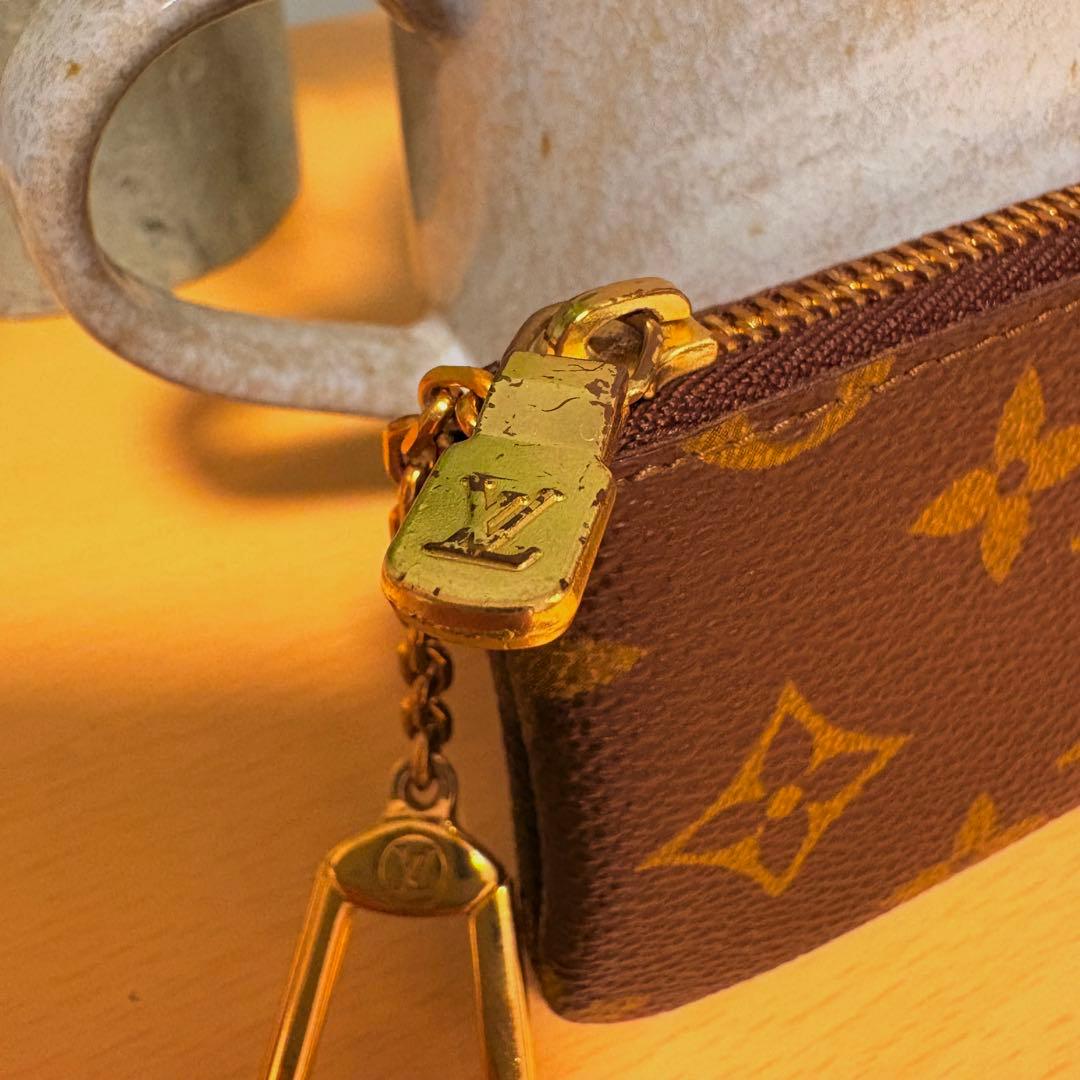 使用僅か 美品LouisVuitton ポシェットクレ モノグラム ルイヴィトン