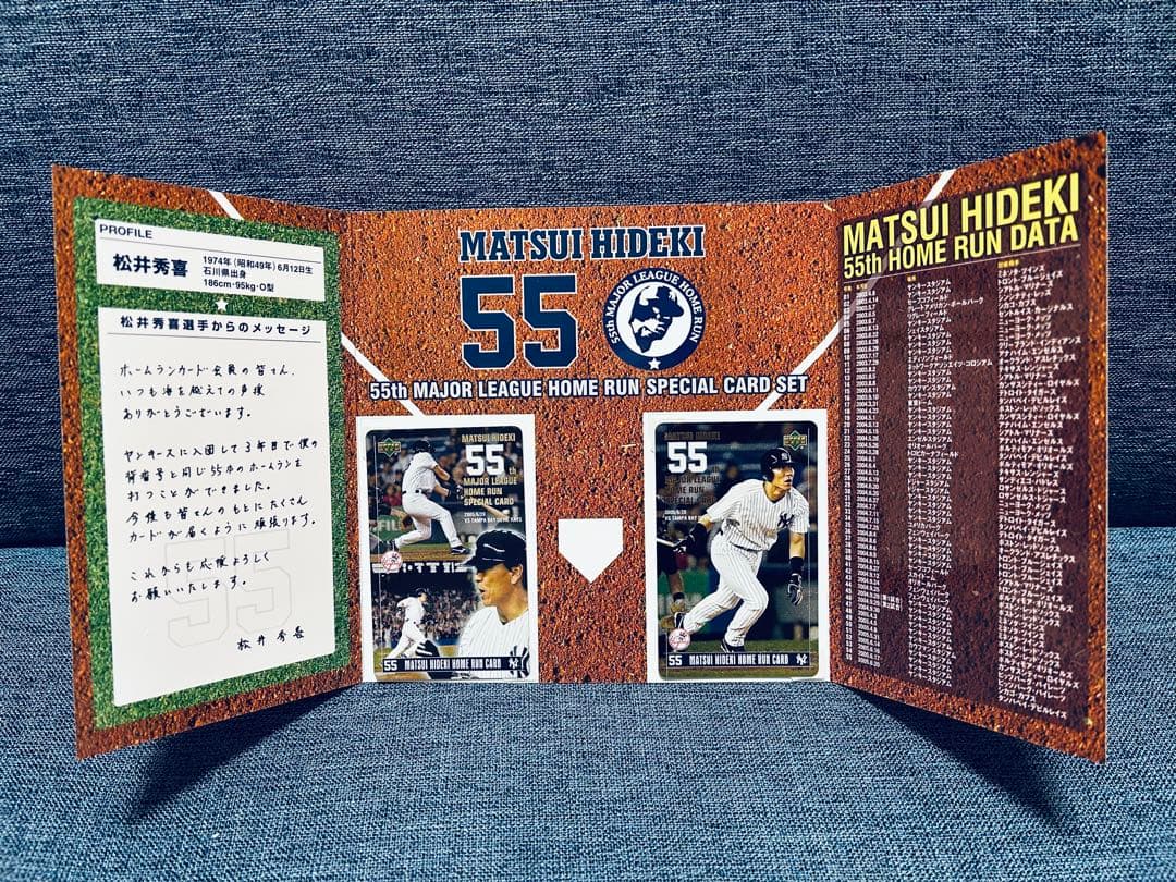 松井秀喜ホームランカード　542枚　フォルダー6冊&おまけ（16枚）付