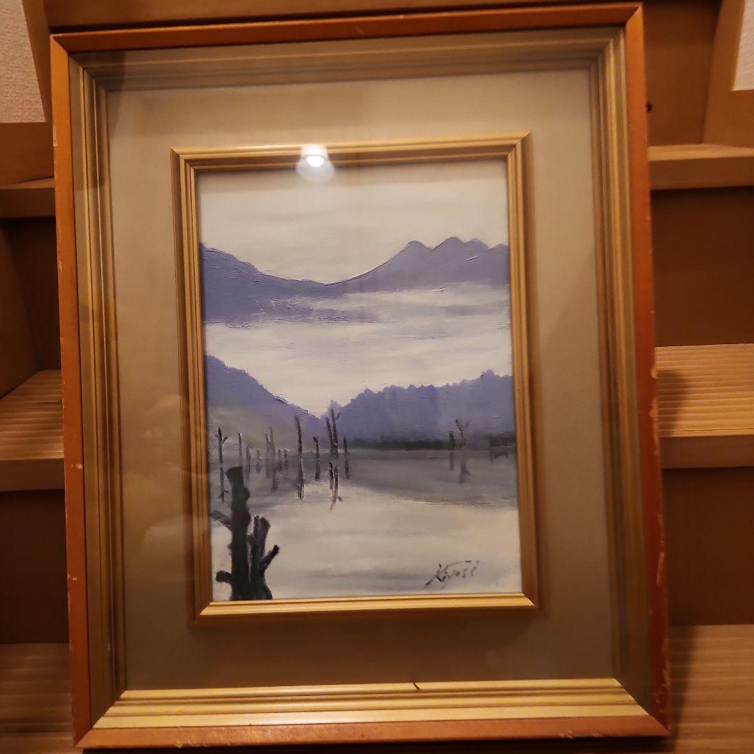 絵画　額付き　kiyosi.k　43×53