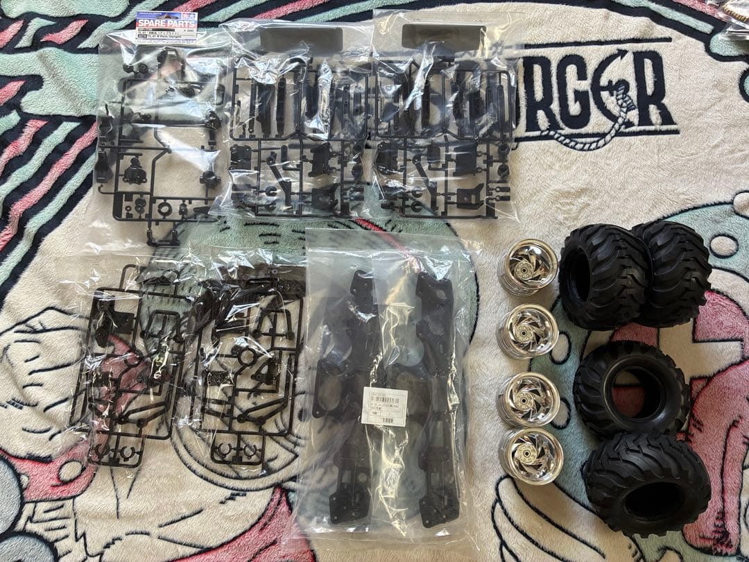 タミヤ 1/10 ブラックフットⅢ (WT-01) 新品 フルセット