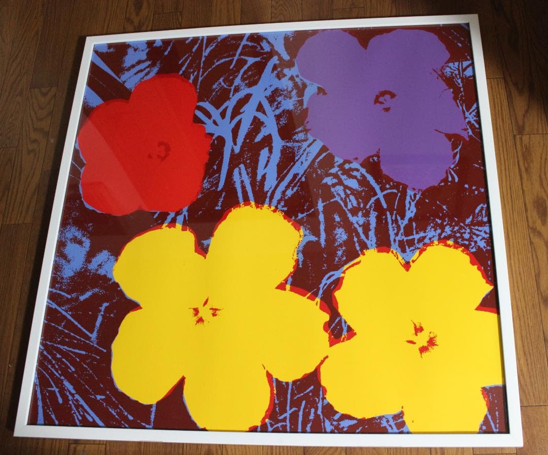 アンディ・ウォーホル　FLOWERS シルクスクリーン　サンデー・B・モーニング