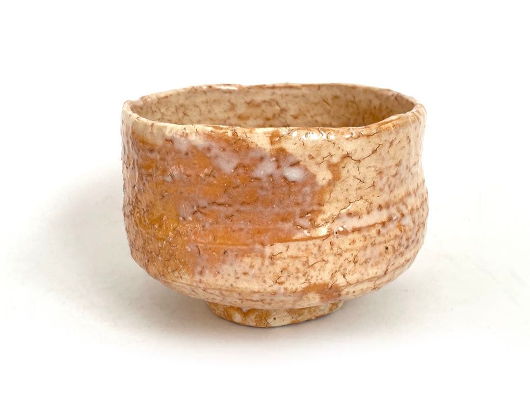 陶芸家　人間国宝　十一代　三輪休雪　萩　茶碗　萩焼　抹茶碗　共箱　三輪壽雪