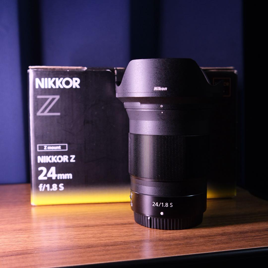 【美品】NIKKOR Z 24mm f/1.8 S ⭐︎レンズフィルター付き