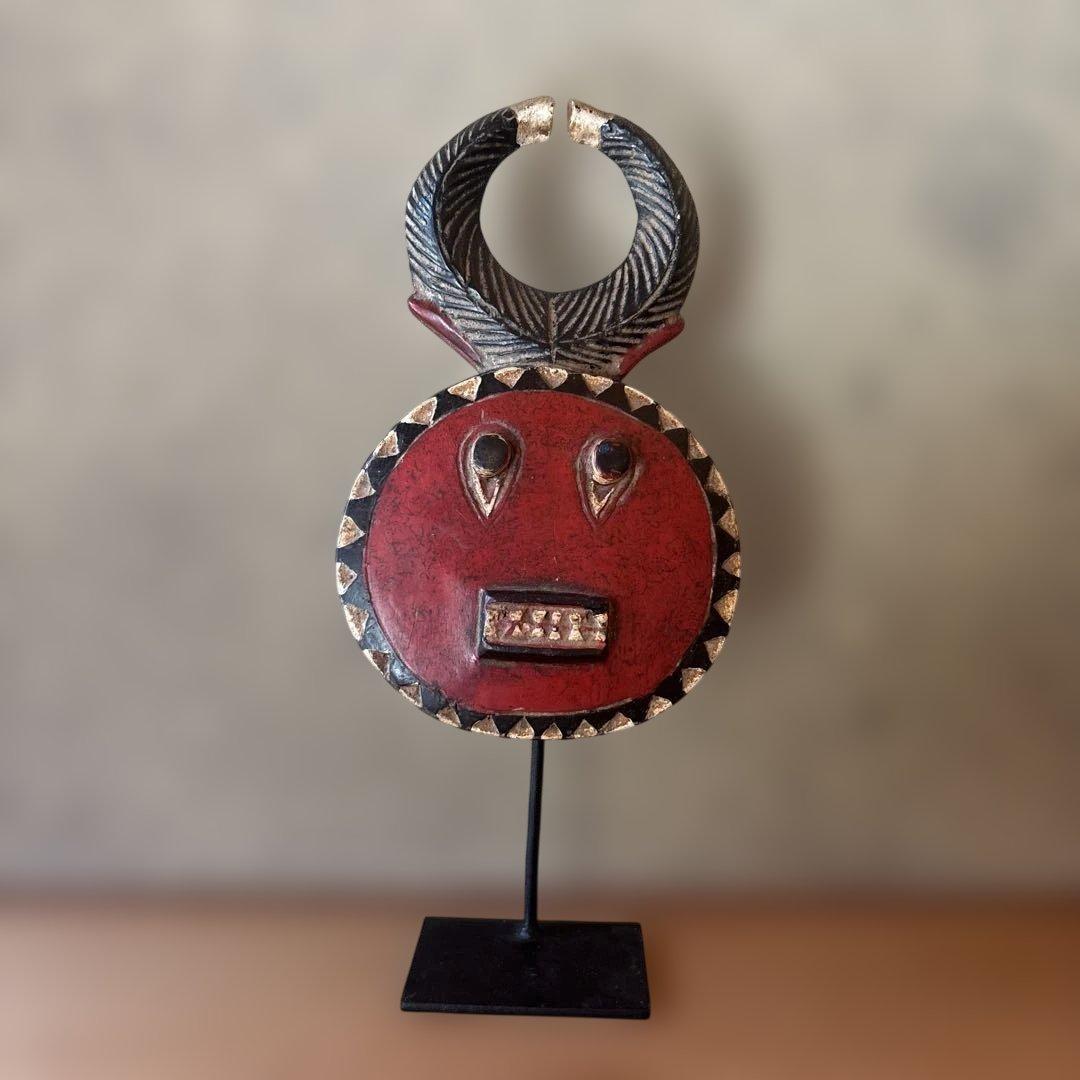 アフリカ　バウレ族　プレプレ パスポートマスク